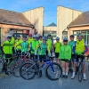 Samedi matin: tous ensemble prêts à repartir vers les Monts d'Arrée !